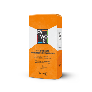 ფისოვანი წებოცემენტი 25 კგ FAWORI FAYFIKS