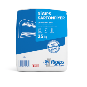 თაბაშირი 25კგ ( გიფსი ) RIGIPS Kartonpiyer alcisi