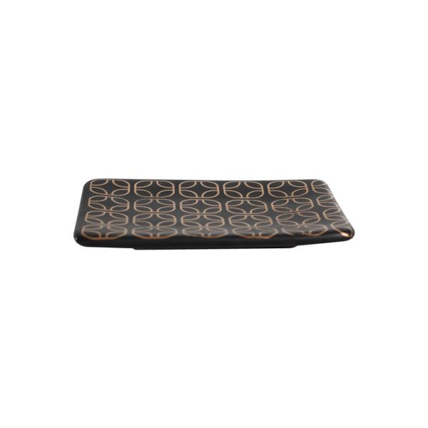 სასაპნე, შავი GLOSSY SOAP DISH BLACK