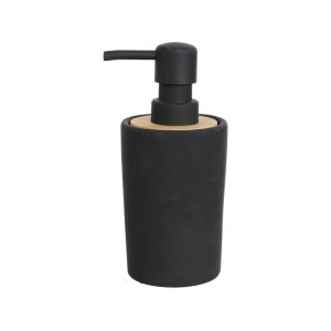 დისპენსერი თხევადი საპნის, შავი PLAIN SOAP DISPENSER BLACK