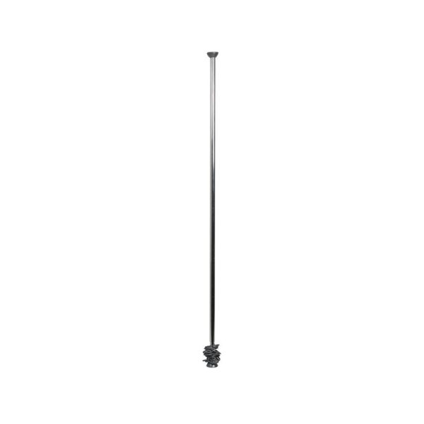 საფარდე კარნიზი P.NOVA, ALU.CURTAIN ROD, SPRING SYSTEM, 220 CM, SHINY - Image 2
