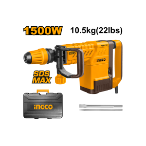 სანგრევი პერფორატორი 25 ჯ 1500 ვტ SDS MAX INGCO PDB15006