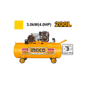 ჰაერის კომპრესორი 200L (AC402001) INGCO