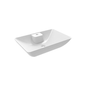 დასადგამი ნიჟარა WASHBASIN RECTANGLE WHITE 65 სმ (MTLG06501FD1W5000-K) BIEN