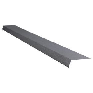 საწვიმარი ღარის ქვედა პანელი 0.50X200 RAL 8019 (140X50X10 მმ)