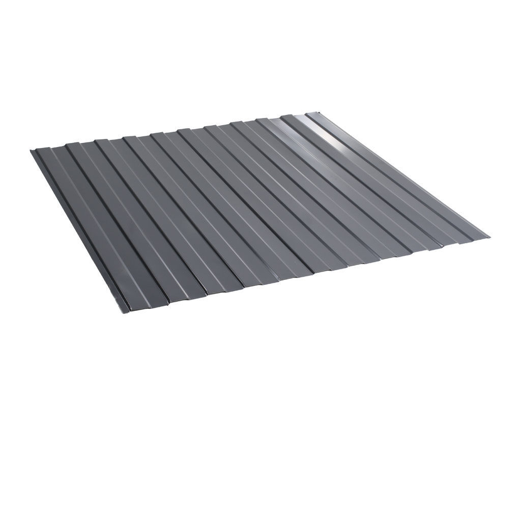 პროფილირებული ფერადი თუნუქი 0.35X1190 პრიალა RAL7024