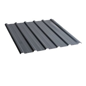 პროფილირებული ფერადი თუნუქის სახურავი 0.5X1140 პრიალა RAL7016