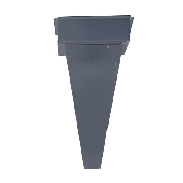 წყალსაწრეტი სისტემის ძაბრი RAL 7024 - Image 2