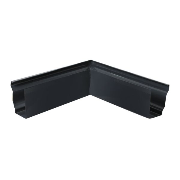 ოთხკუთხა საწვიმარი ღარის გარე კუთხე RAL 7024 - Image 2