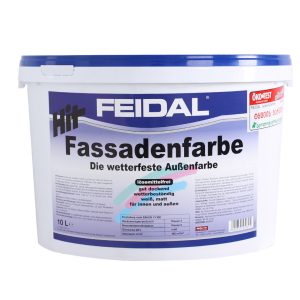 10ლ ფასადის საღებავი FARDY Hit-Fassadenfarbe weiss