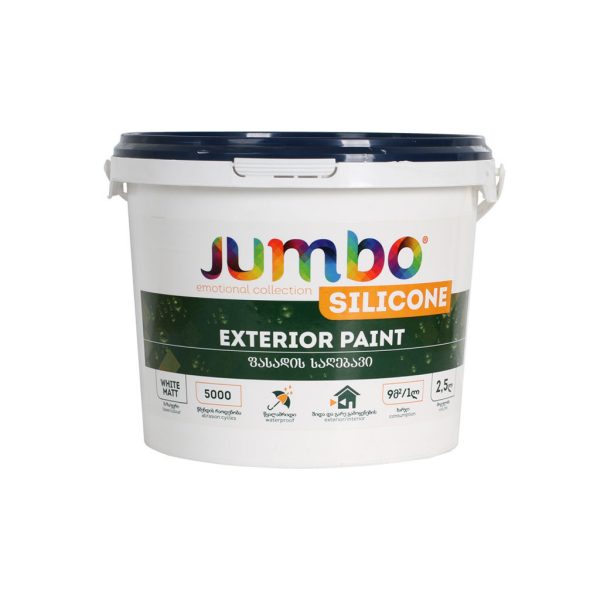 4კგ ფასადის საღებავი JUMBO SILICONE