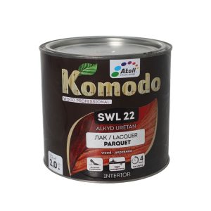 2ლ პარკეტის ლაქი ნ/მქრქალი COMODO SWL-22