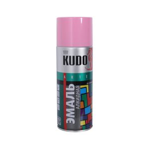 უნივერსალური სპრეი ემალი ვარდისფერი 0.52 ლ KUDO