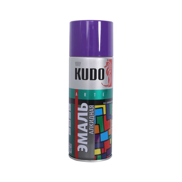 უნივერსალური სპრეი ემალი იისფერი 0.52 ლ KUDO