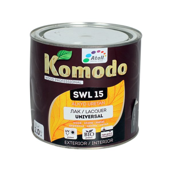 2ლ ლაქი შავი ხე COMODO SWL-15