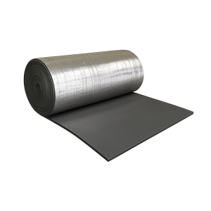 რეზინის საიზოლაციო ფურცელი (ფოლგიანი) 9X1000X24000 მმ