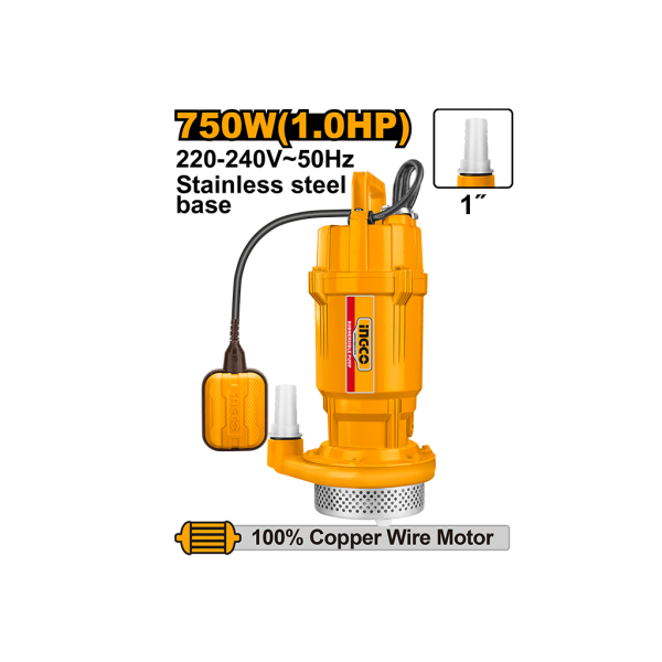წყლის ტუმბო 750W (SPC7508) INGCO