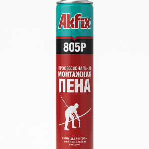 პოლიურეთანის სამონტაჟო ქაფი 850 გრ  AKFIX