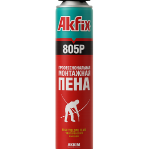 პოლიურეთანის სამონტაჟო ქაფი 850 გრ  AKFIX
