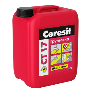 გრუნტი 10 კგ CERESIT CT 17 არააქტიური