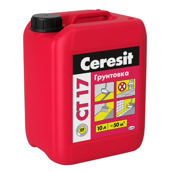 გრუნტი 10 კგ CERESIT CT 17 არააქტიური