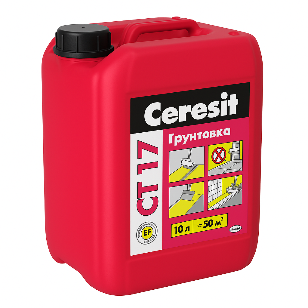 გრუნტი 10 კგ CERESIT CT 17 არააქტიური