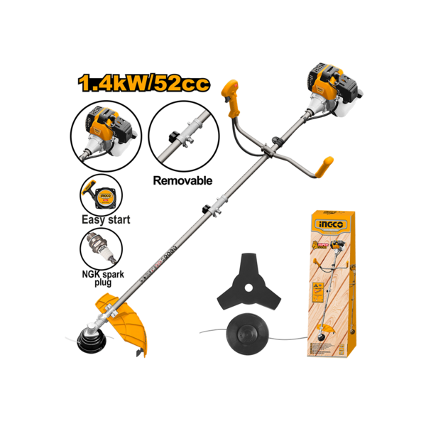 ბალახის სათიბი და ბუჩქის საკრეჭი (GBC5524421) INGCO