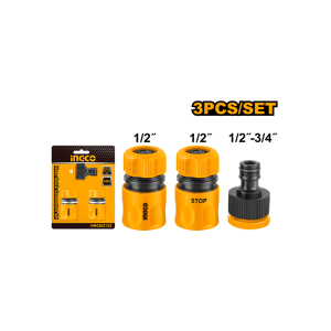 სარწყავი მოწყობილობის პლასტმასის აქსესუარები 3ც HHCS03122 INGCO