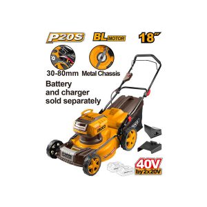 გაზონის სათიბი უსადენო მანქანა 20V-20V (LMLI20185) INGCO