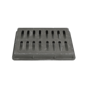 საკანალიზაციო ჭის თავსახური ცხაურა 400X500X40 (HEAVY)