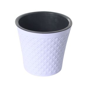 პლასტმასის საყვავილე ქოთანი 1.2 ლ GARDEN DESIGN სს-105