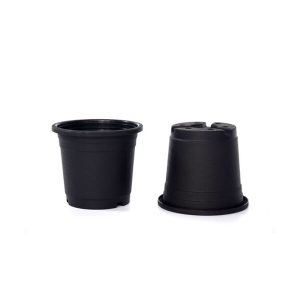 პლასტმასის ქოთანი 7.5 ლ შავი