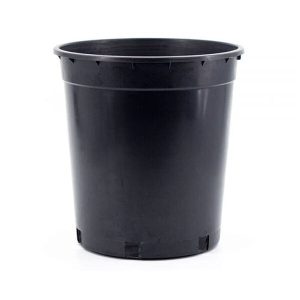 პლასტმასის ქოთანი 10 ლ შავი