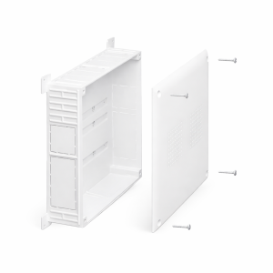 499350350 პლასტმასის ყუთი კოლექტორის 350x350x90 Itap