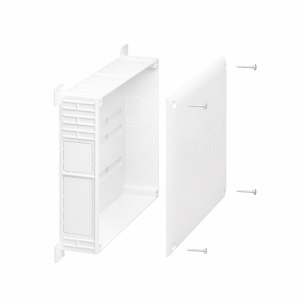 499350350 პლასტმასის ყუთი კოლექტორის 350x350x90 Itap