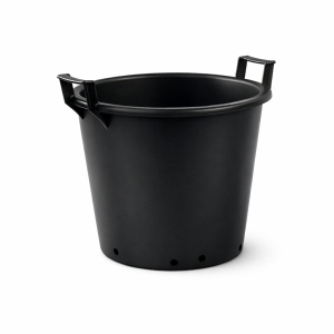 პლასტმასის ქოთანი 50 ლ შავი