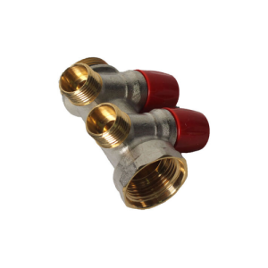 6200E7N1004R2A კოლექტორი სარქველიანი Red 1" შ.ხ.-გ.ხ. 1/2"x2 GF