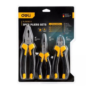 ბრტყელტუჩა + მკვნეტარა ნაკრები (3ც) DL2008Z-3 მწარ. deli