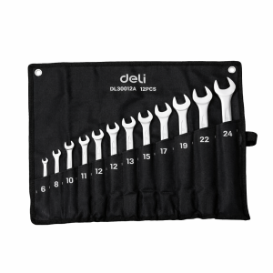 ქანჩების ნაკრები 12ც DL130012A მწარ. deli