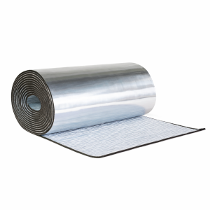 კაუჩუკის საიზოლაციო ღრუბელი ალუმინის საფარით 6მმ X100სმ (30m2) მწარ. ODE