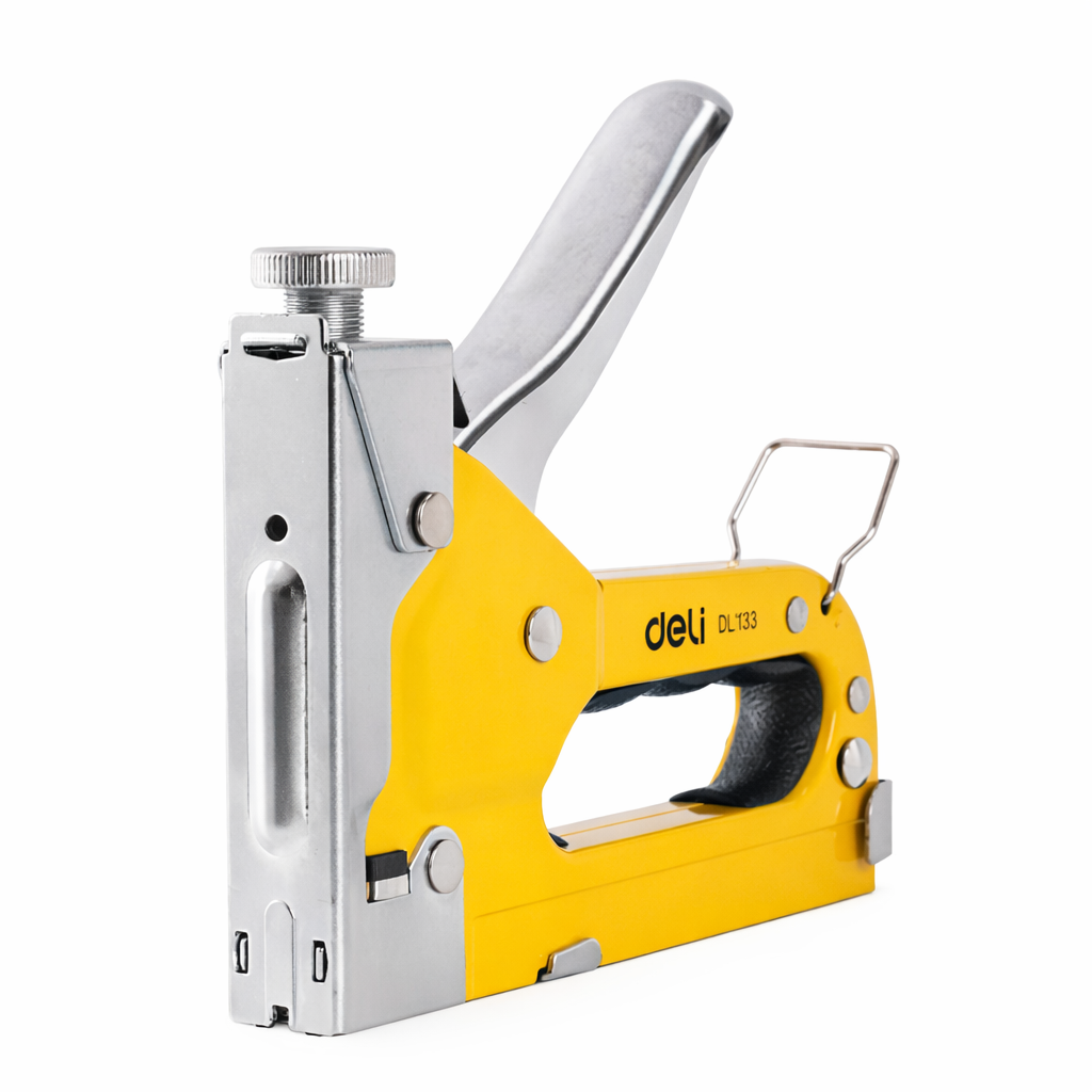 სტეპლერი 4-8მმ DL1313 მწარ. deli