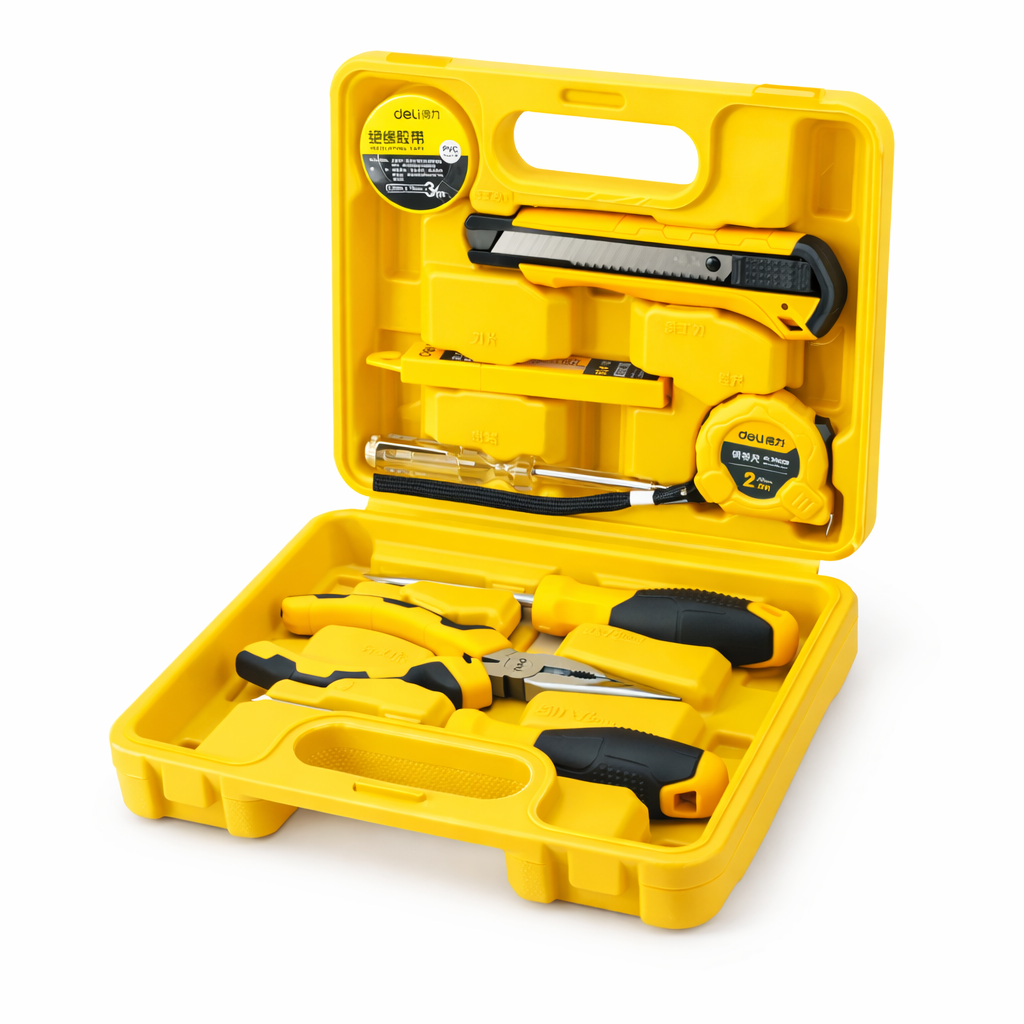 ხელსაწყოების ნაკრები 8ც DL1008J მწარ. deli