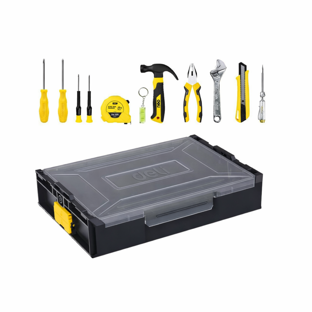 ხელსაწყოების ნაკრები 11ც DL1211 მწარ. deli