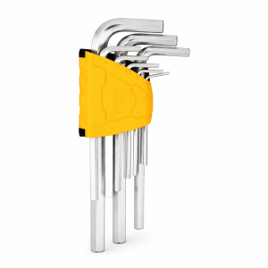 ექვსკუთხა ქანჩის ნაკრები გრძელი 1.5-10 მმ DL3590 მწარ. deli