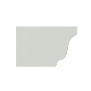 საწვიმარი ღარის ხუფი RAL 9002 მარცხენა