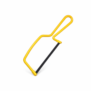 ხელის ხერხი ლითონის (ნაჟოვკა) 150 მმ DL353206 მწარ. deli