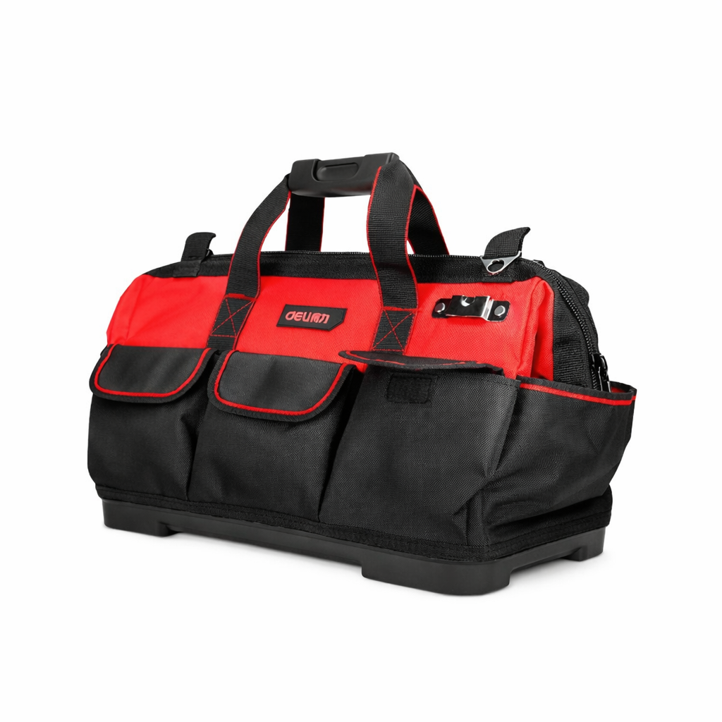 ხელსაწყოების ჩანთა 16” 39*20*28 DL430316 red მწარ. deli