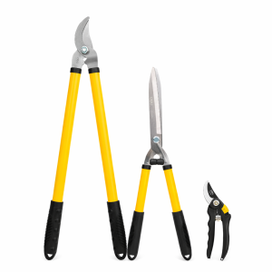 ბაღის მაკრატელი (სეკატორი) ნაკრები 3ც DL580003 მწარ. deli