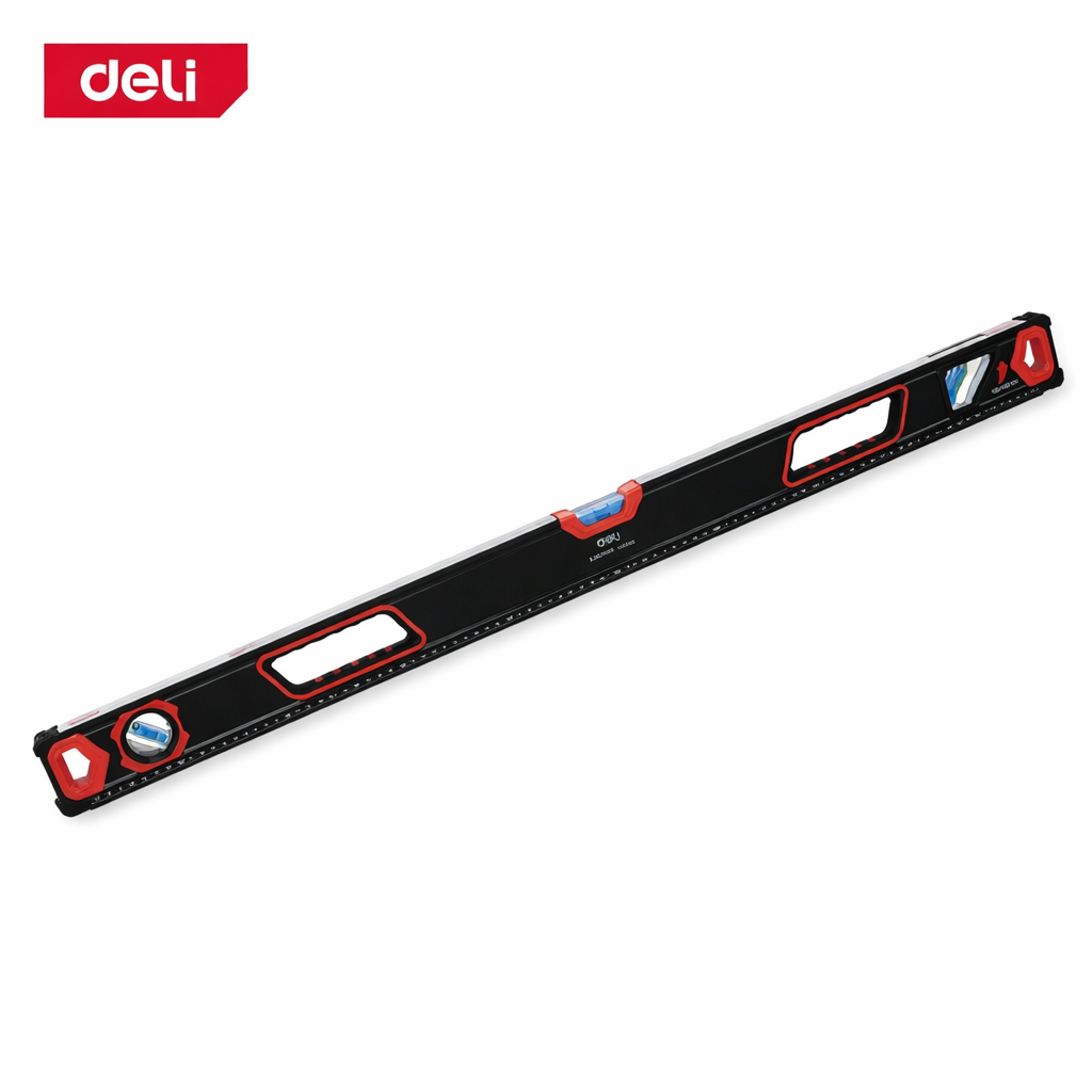 საზომი ხლსაწყო თარაზო 1000მმ Dual-View DL2901000K BLACK მწარ. deli