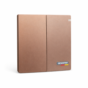 Gewstar Ecosma ორიანი ჩამრთველი (2-ღილაკიანი) – ბრინჯაოს ფერი